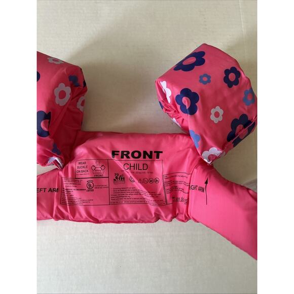 Stearns Puddle Jumper Swim Floatation Device Life Jacket Vest 30-50 lbs SEAHORSE - Picture 7 of 9